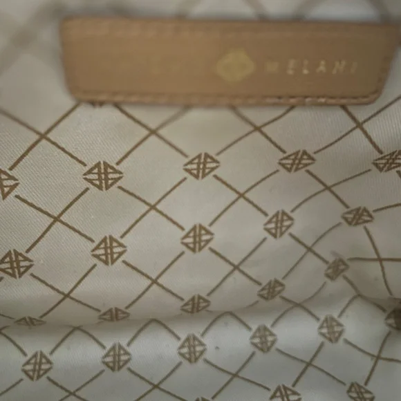 Antonio Melani Leather Tote Bag, Lightweight Gold Shimmer - Picture 6 of 11